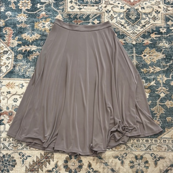 Premise Studio 6 Taupe A-Line Skirt - Picture 5 of 7